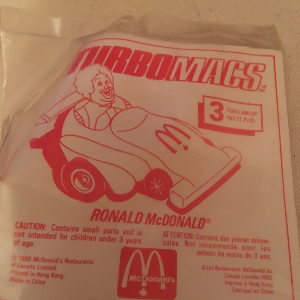 Vintage Ronald McDonald Happy Meal Toy - Picture 2 of 2